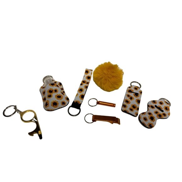 Accessories - 9 pieces Self Defense Keychain Sunflowers